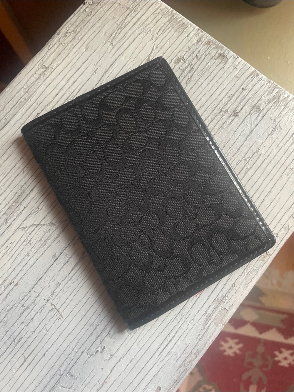 Coach Passport Holder